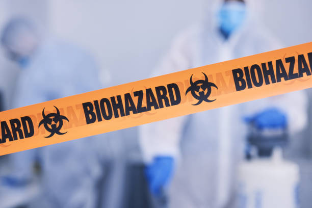 Professional Trauma Scene Cleanup technician working in Akron, OH